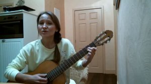 Полынь трава на гитаре. Самые простые аккорды. Am Dm E A7 C G