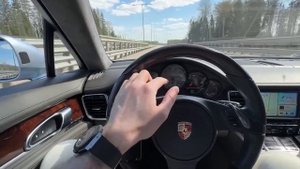 Мой Porsche Panamera 4s Замена мотора пробег 97 Порше Панамера 4с 420 сил подвеска на азоте, PDK