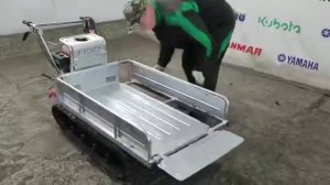 гусеничная самосвальная мототележка Honda гп 300кг