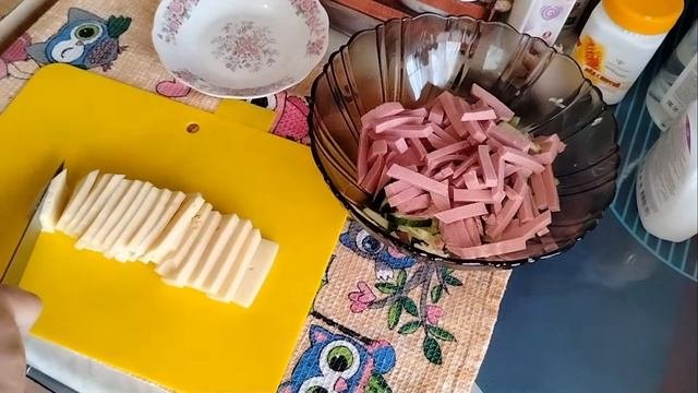 Салат с сыром 
