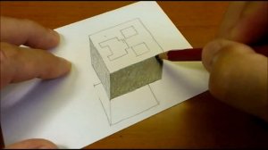 Very Easy!! How To Draw 3D Floating CREEPER（MINECRAFT）- 3D Trick Art on paper step by step