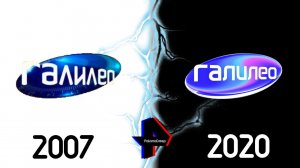 Эволюция заставок Галилео 2007 - 2020