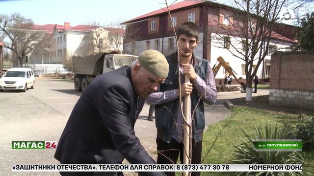 Акция "30 лет ВУЗу - 30 деревьев" прошла в институте экономики и правоведения