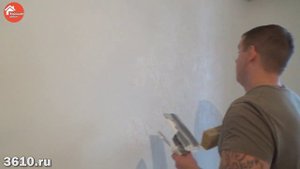 Фактурное покрытие "Мазанка" + готовый ремонт квартиры ЖК Дельфин Декоративная штукатурка