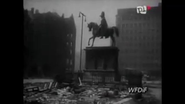 Кинохроника, Вроцлав, Польша 1945. Wroclaw, Poland 1945