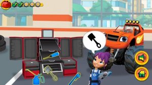 Мультики про Вспыш и Чудо машинки. ЧИНИМ ВСПЫША. BLAZE and THE MONSTER MACHINES. Zlata Game Time