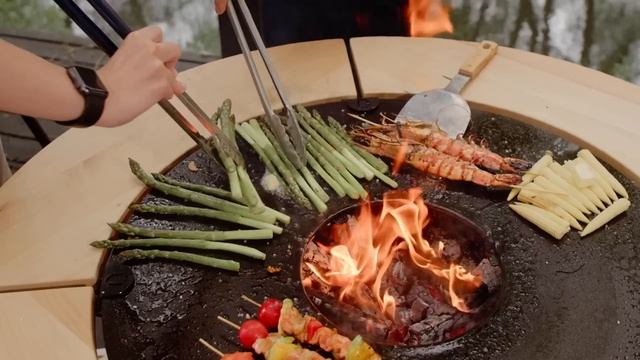 Дровяной гриль UNO для дома и пикника смотреть онлайн