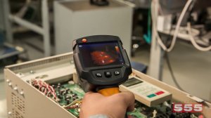 Проверка с помощью тепловизора