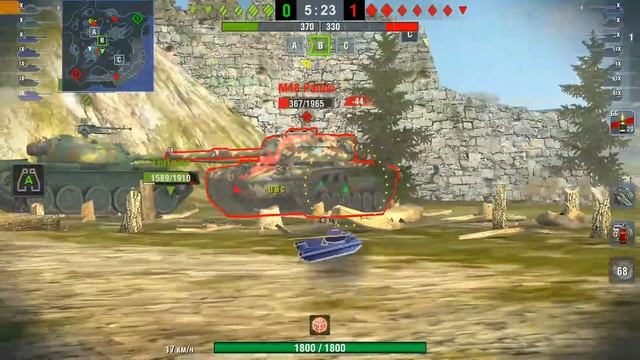 Wot blitz WZ-121- обзор,сравнение с WZ-113.А стоит ли качать?#UBRA