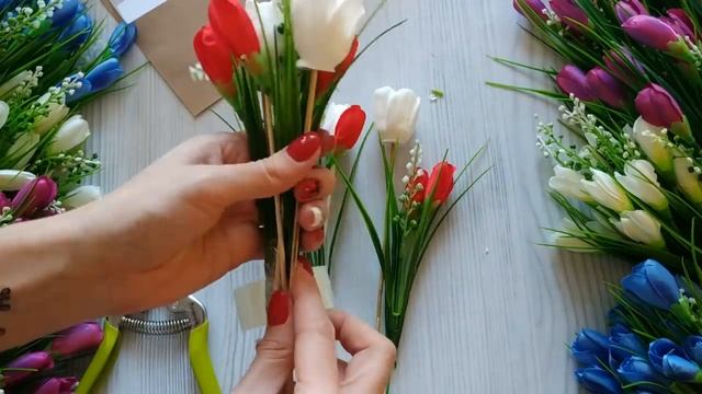 Мыльные букеты из тюльпанов - мой личный хит этой весны! ❤️ Мастер-класс по мыловарению