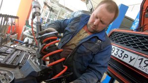 Лада веста.Амортизаторы ПЛАЗА на Лада Веста седан.