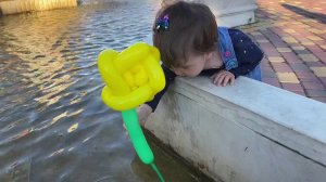 Ангелина и ЦВЕТОЧЕК !