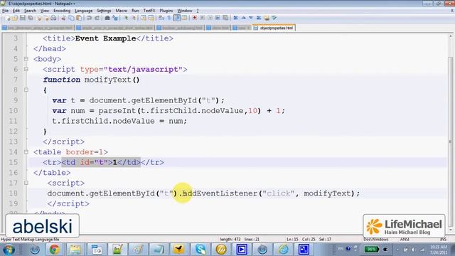 Events Listeners in Java Script смотреть онлайн