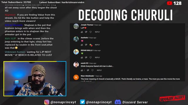 🔴 Decoding Churuli |  Lijo Jose Pellissery | Live Discussion