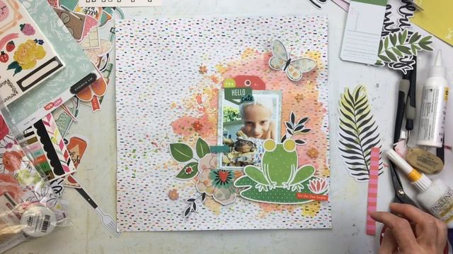 Scrapbooking Process #245- "Toadally Good Times" for COAPA смотреть онлайн