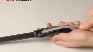 Видеоинструкция по установке щеток стеклоочистителя, адаптер "Hook",  размер 8х3 мм