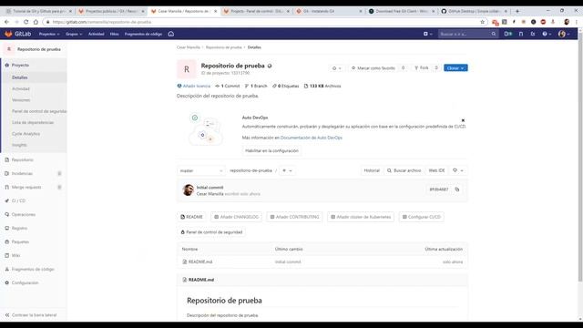 Tutorial práctico en español de Git y Github ? смотреть онлайн