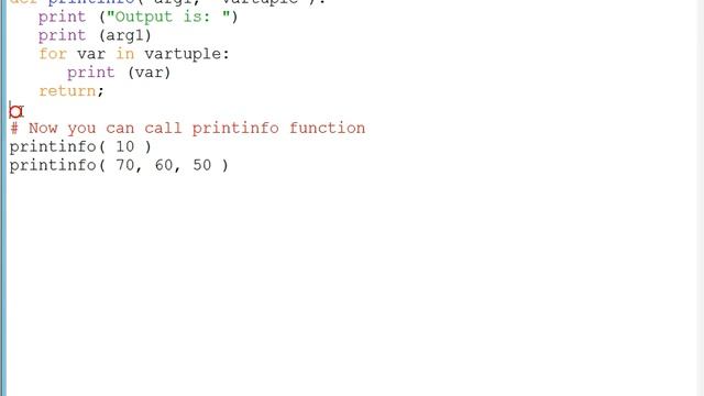Online Core Python Programming (Python Functions Arguments )DAY -14 #SARVAVASI