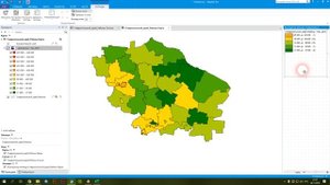 MapInfo 17 - № 14. Диапазоны (Тематические карты).