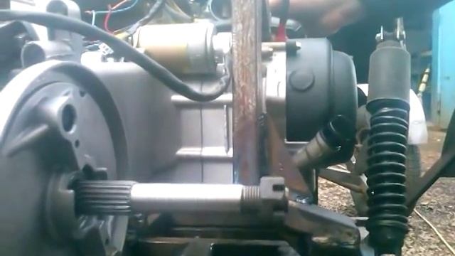 самодельный багги с двигателем от скутера смотреть онлайн