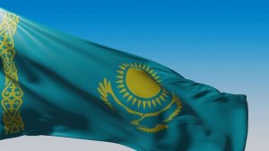 Флаг Казахстана