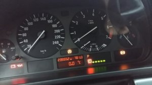 Как скинуть ошибку тормозных колодок на BMW e39