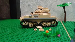 ЛЕГО ТАНКОВЫЙ БОЙ!!!