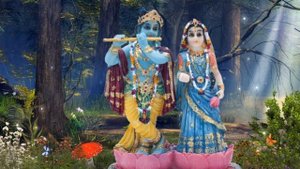 Да, это наша принцесса, Шри Мати Радхарани!!!