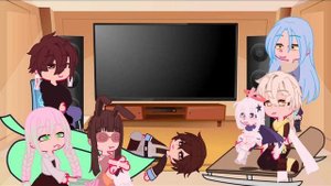 Fandoms react to Tanjiro & Mitsuri (Demon Slayer) || Part 3/5 || Copyright || Christmas Special ?