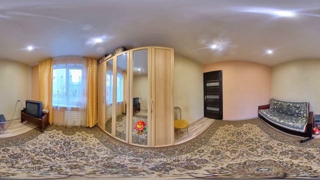 3D — видео тур по двухкомнатной квартире на Попова, д.78 смотреть онлайн