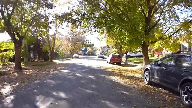 Америка, Красивая Юта осенью, Улицы перед Халлуин близ Солт Лейк Сити. США смотреть онлайн