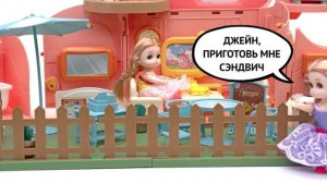 Набор игрушек с рюкзаком для девочки Funkids "Домик Мечты" (арт. CC6671)