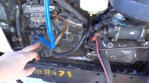 Как зимой убрать конденсат в баке трактора густое дизтопливо