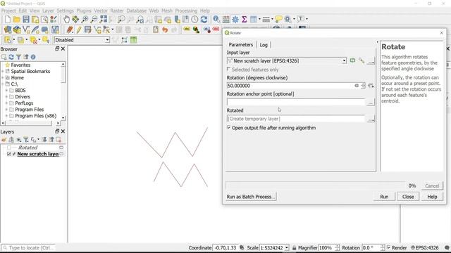 QGIS Basic#134: Rotate Features Around a Specific Point смотреть онлайн