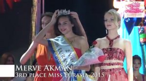 3rd place Miss Eurasia-2015 - TURKEY - Merve Akman