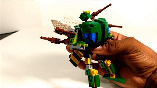 LEGO TRANSFORMER Beast Wars Waspinator By BX Brix смотреть онлайн