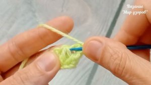 ?ВСЕ ГЕНИАЛЬНОЕ - ПРОСТО в ИСПОЛНЕНИИ ☝️ узор ТУНИССКИМ КРЮЧКОМ #tunisiancrochet #crochet