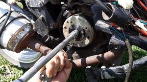 Генератор скутера редкая поломка 4.0 снимаем статор или как снять статор и проверка генератора