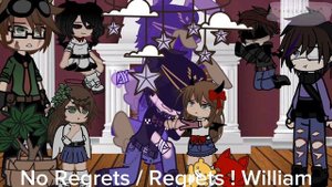 Afton's + Emily's , Cassidy React To William's AUs - FNAF - Song - Cause im a Liar - Hikari :D -