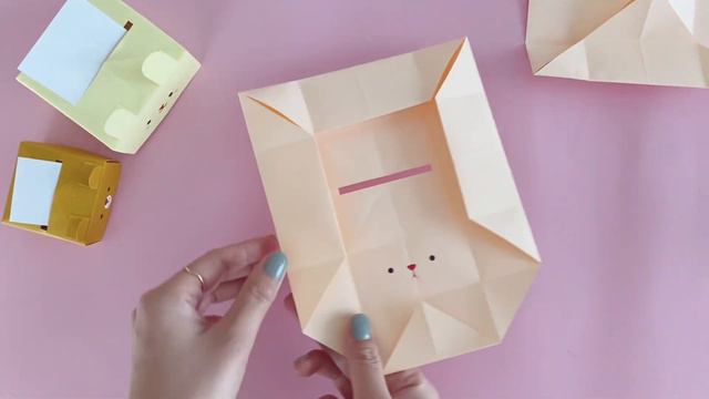 DIY Origami Memo Pad Holder / Cute Paper Crafts смотреть онлайн