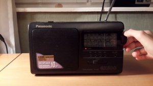 Обзор радиоприёмника Panasonic GX500 FM, LW, MW, SW