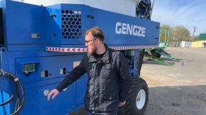 ИЗМЕЛЬЧИТЕЛЬ СОЛОМЫ И ЗЕРНА GENGZE F-1000