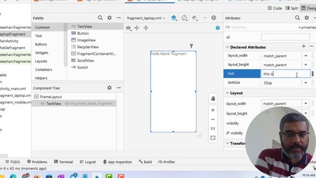 How to use Fragments in Android Studio |  Android Fragments tutorial | Android Studio Full Course