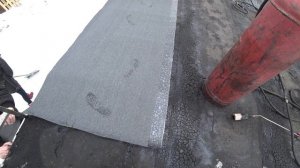 Мягкая кровля на крыше гаража - 4 часть