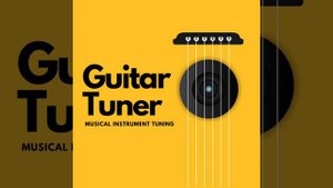 Guitar Tuner. Standard Guitar Tuning