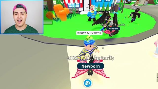 Trading *100 BUTTERFLIES* In The *NEW* Adopt Me UPDATE !! Adopt Me Trading And BUTTERFLY UPDATE !! смотреть онлайн