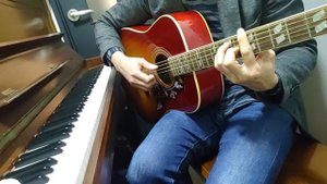 Summer moved on (a-ha cover)unplugged guitar cover. Smartphone multitrack recording LG G7 Android