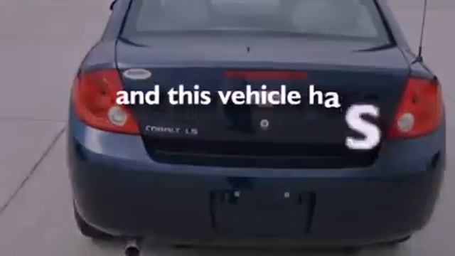 2009 CHEVROLET COBALT GA смотреть онлайн