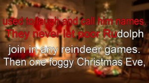 Rudolph the red nosed reindeer - karaoke