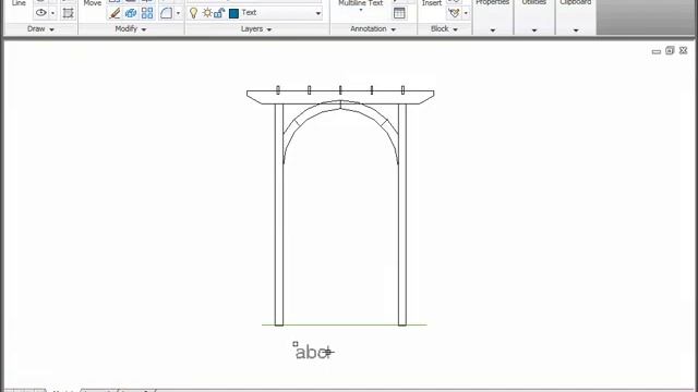 Create Text and Dimensions - AutoCAD 2011 смотреть онлайн